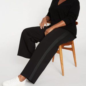 Universal Standard Stephanie Wide Leg Stripe Pants